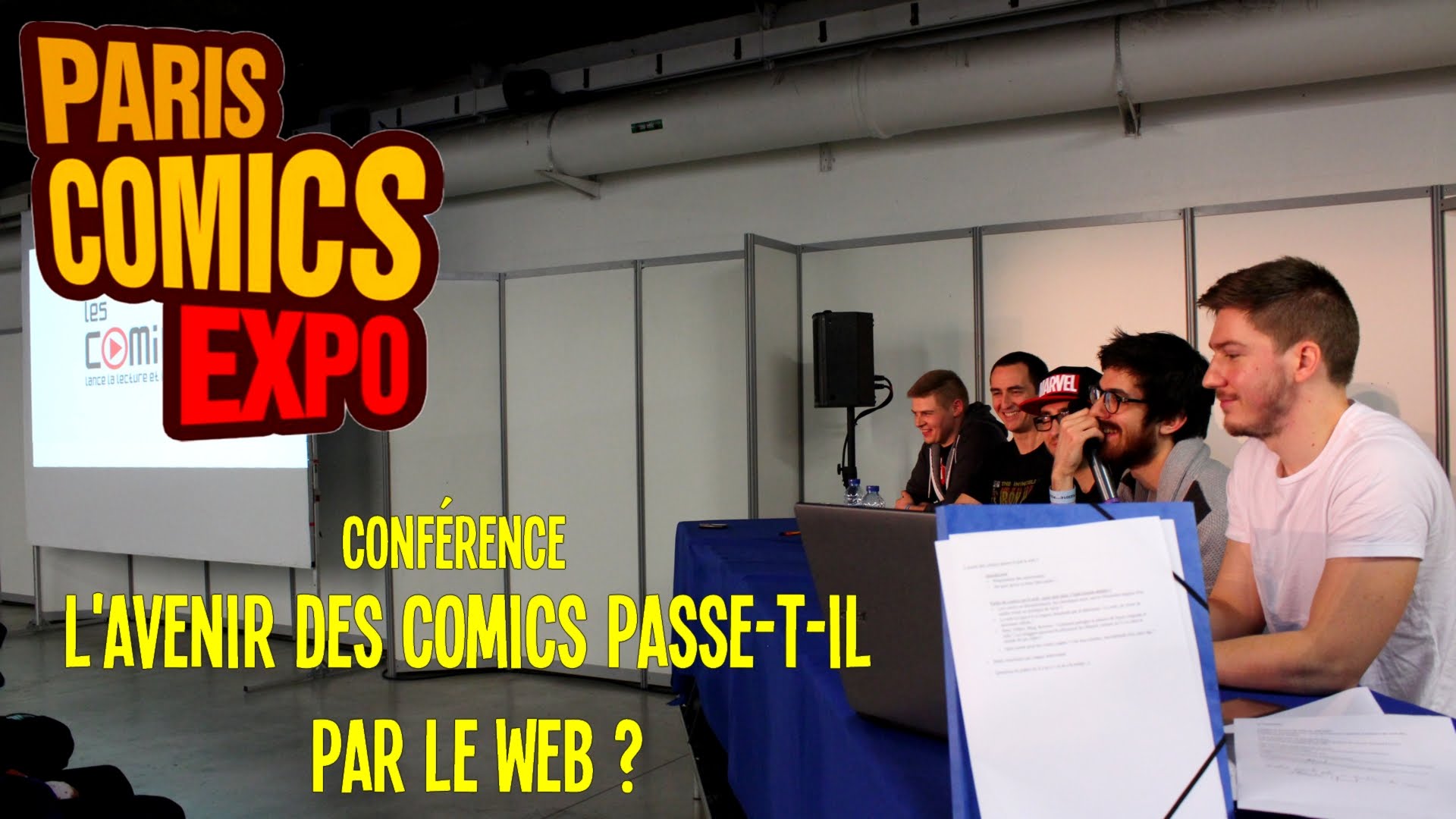 L'Avenir des Comics passe-t-il par le Web ? (Conférence à Paris Comics