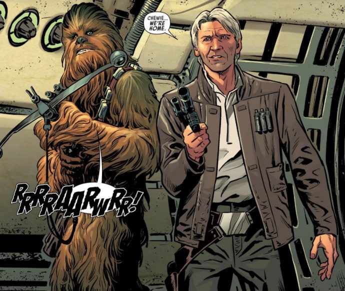 Chewbacca et Han Solo sont de retour !