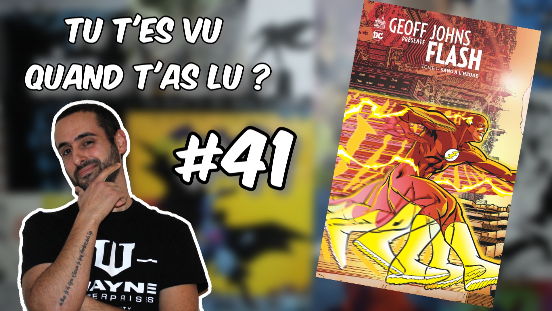 Geoff Johns présente Flash tome 1 dans Tu T'es Vu Quand T'as Lu