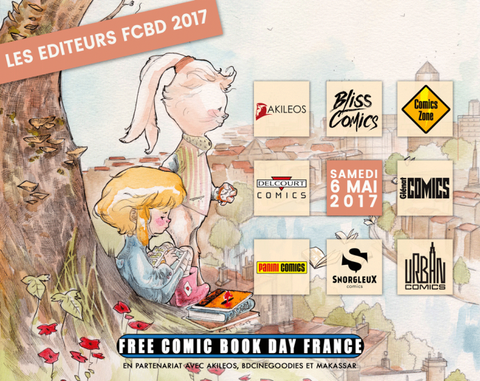 Les éditeurs du Free Comic Book Day France