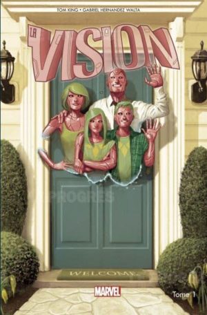 vision comics marvel