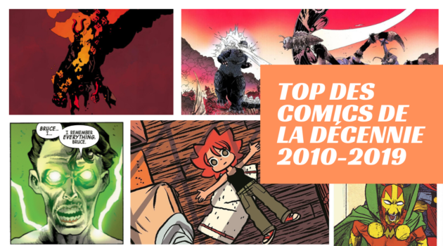 Top des comics de la décennie 2010-2019