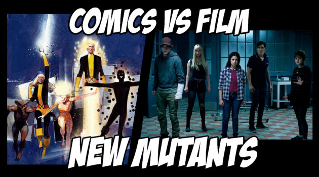 New Mutants film vs comics