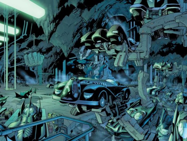 batman mythology batcave urban