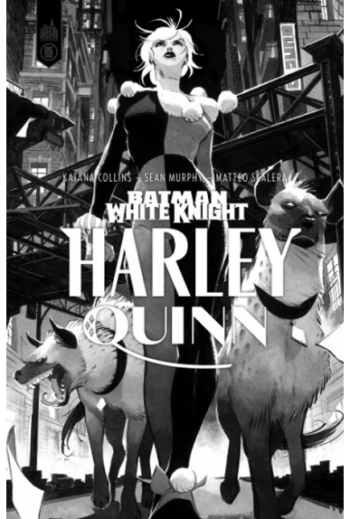 harley quinn noir blanc sorties comics décembre 2021