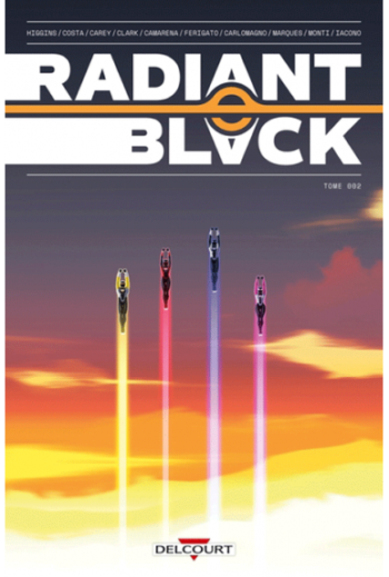 radiant black tome 2 sorties comics février 2023
