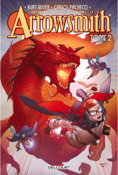 Couverture collector (disponible chez Excalibur comics notamment) du tome 2 de ArrowSmith