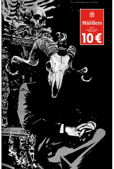 Couverture de l'édition spéciale du Tome 1 de Black Monday Murders pour l'anniversaire de Urban Indies