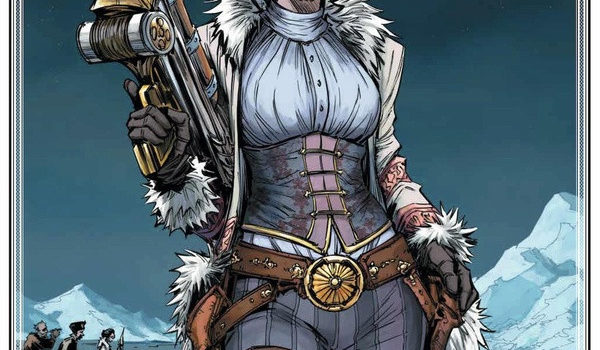 Couverture de Lady Mechanika tome 9 Le Diable du Lac