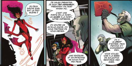 La vision et la sorcière rouge extrait